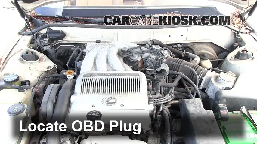 1993 Lexus ES300 3.0L V6 Compruebe la luz del motor Diagnosticar